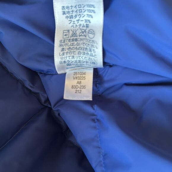 Lands' End Women's Size Small Nylon Blue Puffer Performance Vest Casual Wear EUC - Picture 8 of 10